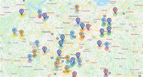 Branch Locator Map via Google Map.